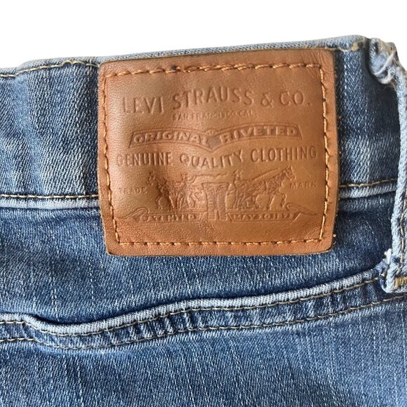 Levis Premium 720 Mile High Super Skinny Jeans Size 26 Medium Wash Womens Denim - Picture 10 of 16